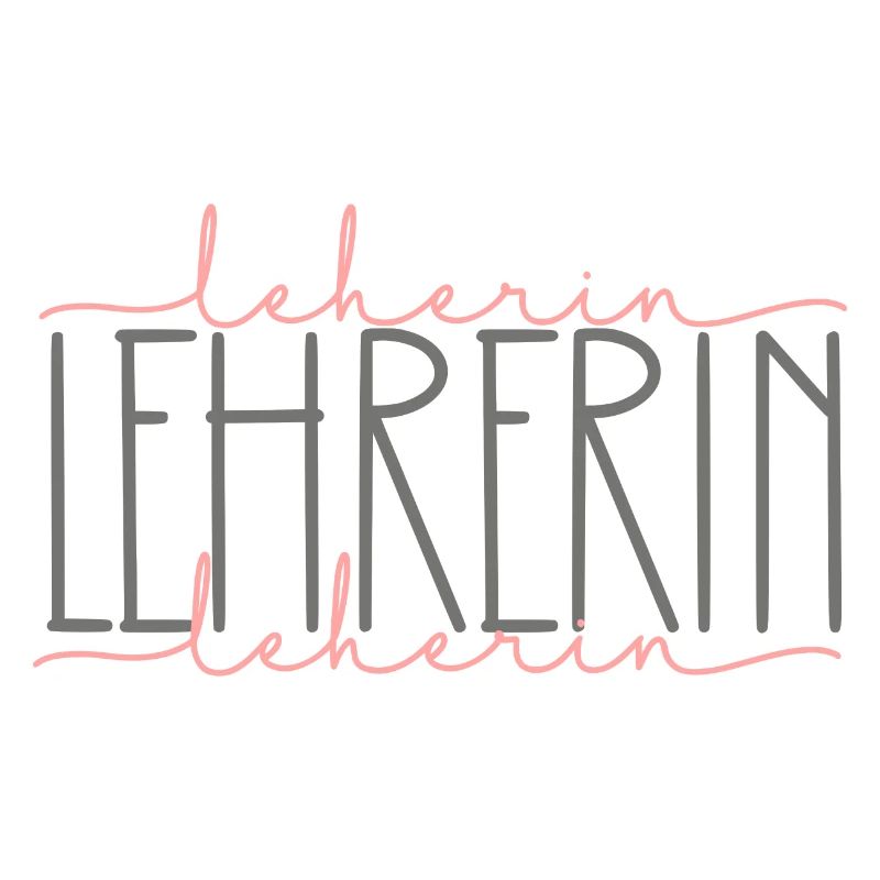 Lehrerin Geschenk Schule Lehrer Beruf