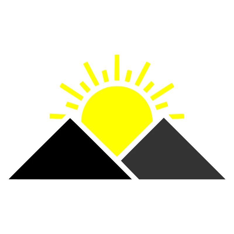 Sonne Berge Landschaft