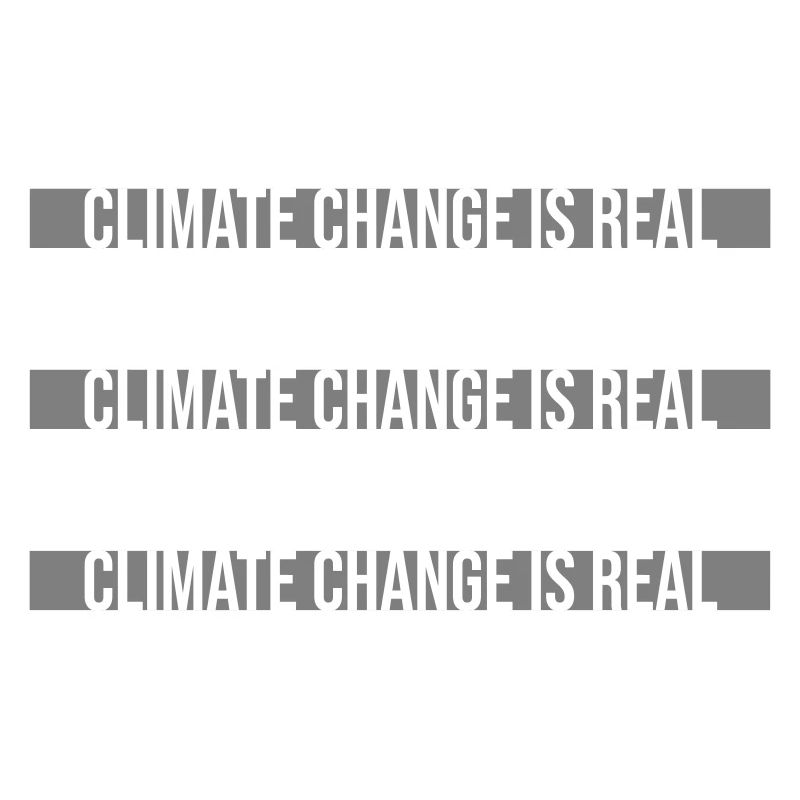 Climate Change Is Real Klimawandel Wissenschaft