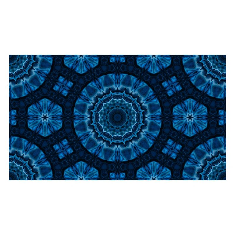 Azure Mandala Kaleidoscope