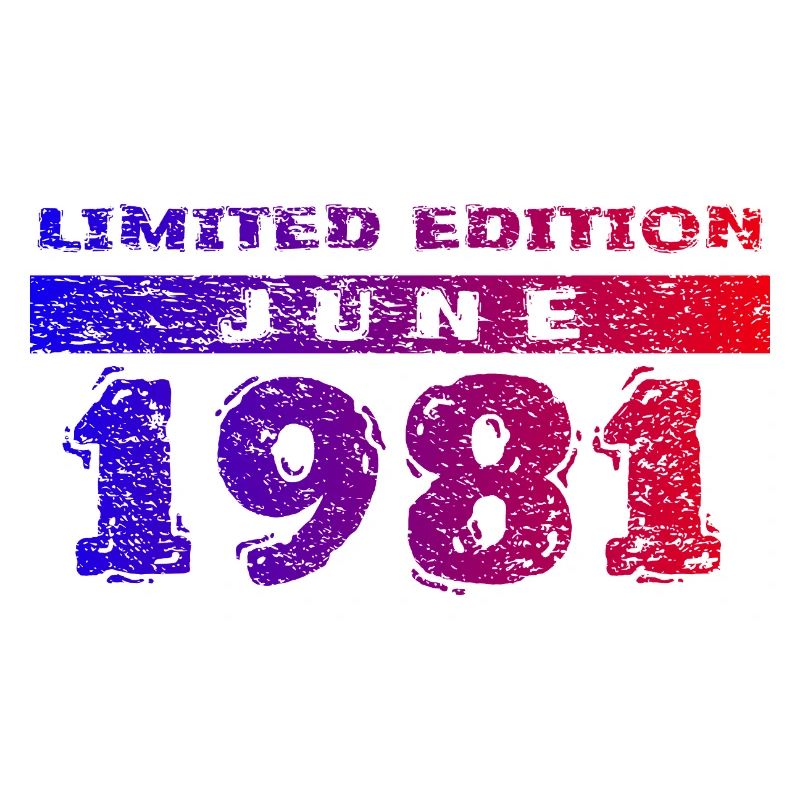 45e anniversaire Édition limitée 06/1981