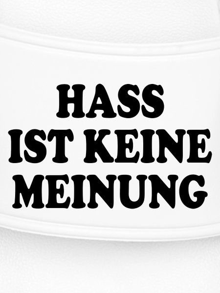 Hass ist keine meinung