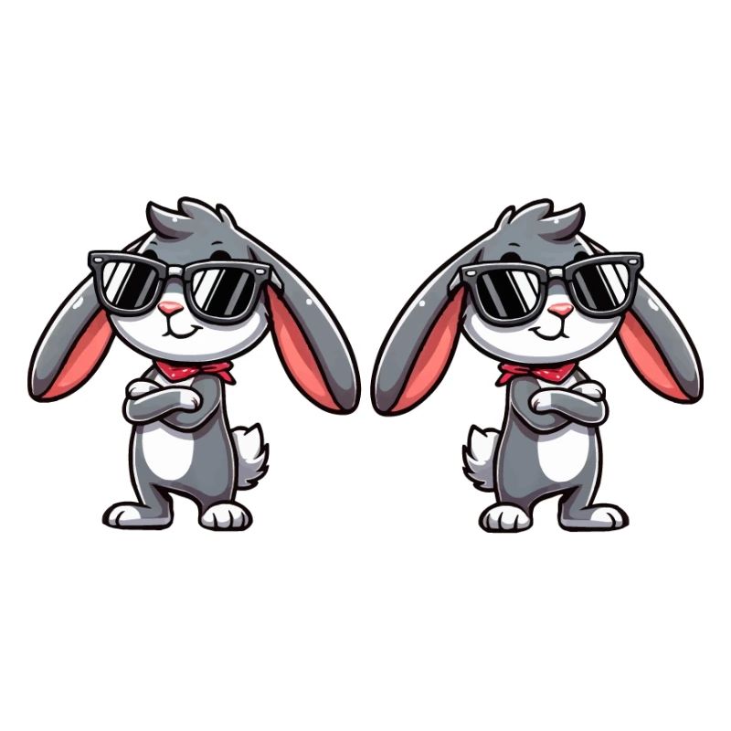 Bunny Comic Sunglasses 2