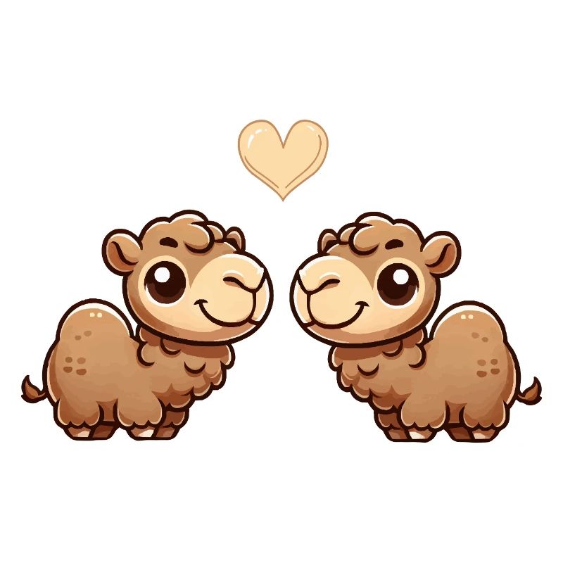 kamel cartoon love