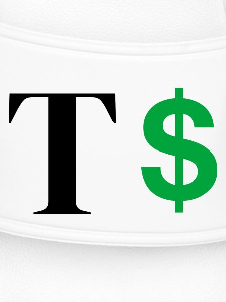 Buchstabe t Dollar