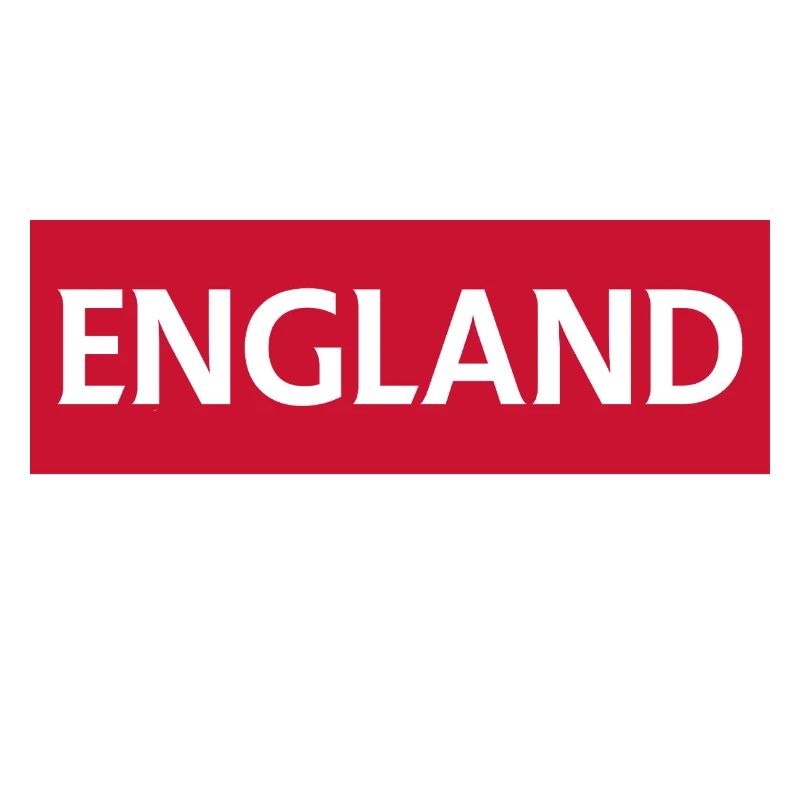 Englischer Text und Flaggendesign