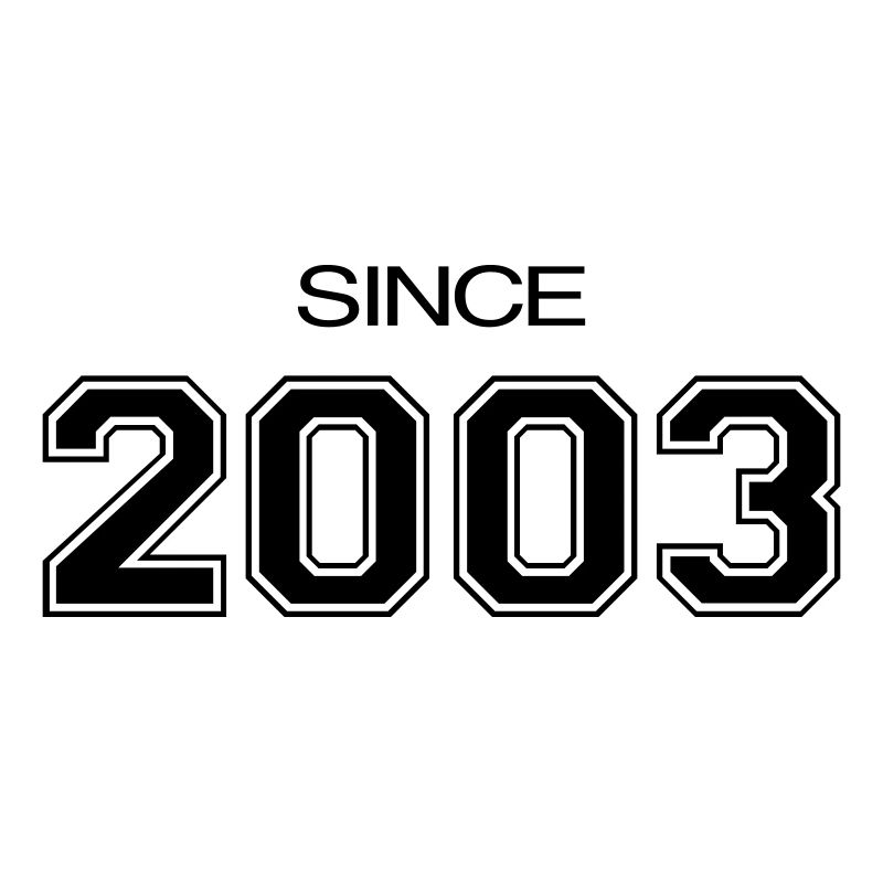 Geburtstag geschenk 2003