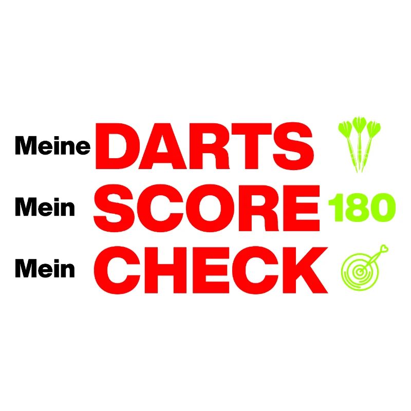 Mes fléchettes, mon score, mon chèque