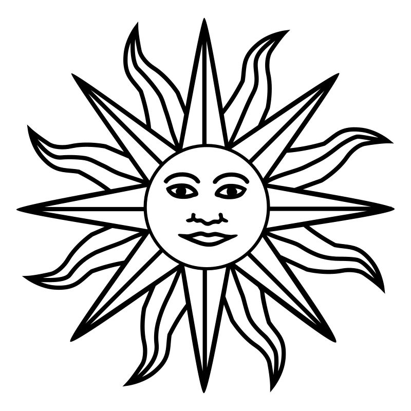Sonne Gesicht