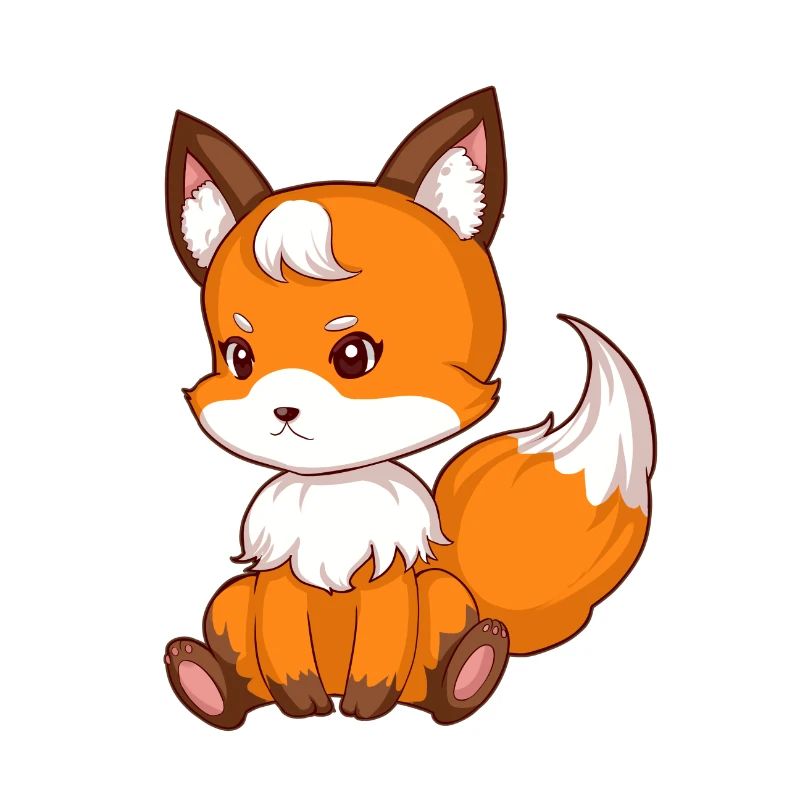 Fuchs assis douce