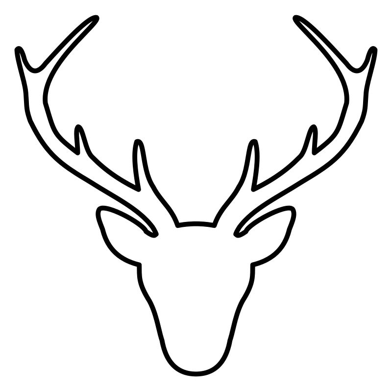 Hirsch Geweih Jäger Jagd Wild Geschenk