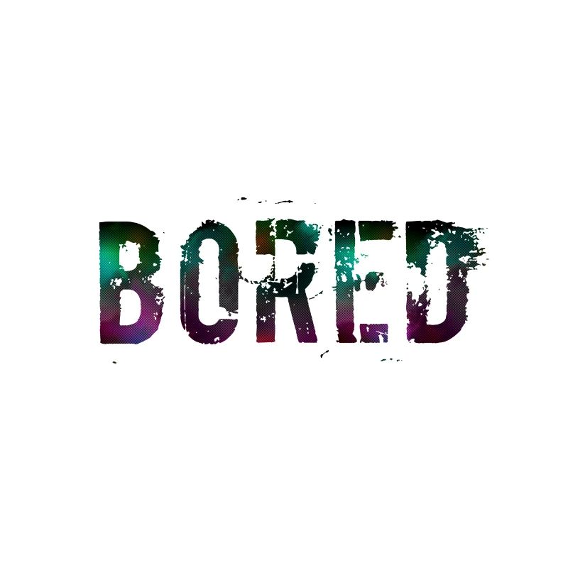Bored Color Explosion Graffiti Texte