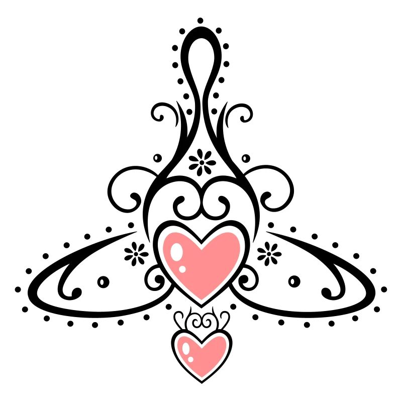 Keltisches Symbol, Mutter mit zwei Kindern.