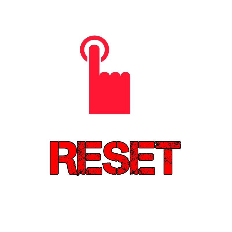 Bouton de redémarrage