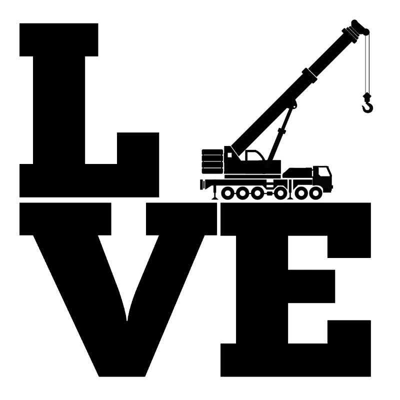 Crane Construction Crane Construction Machine Vehicle Work Gift