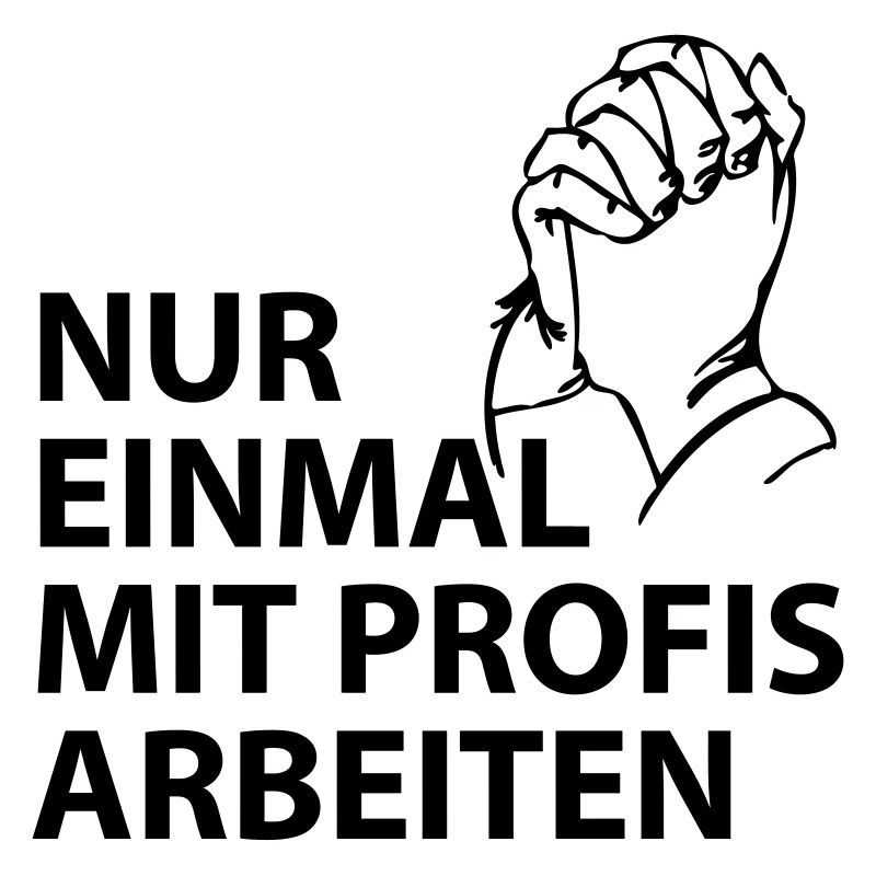 nur einmal mit profis arbeiten