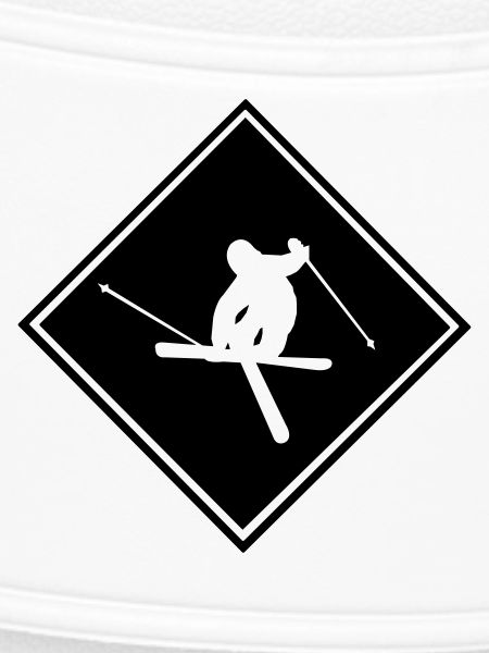 Ski Schild