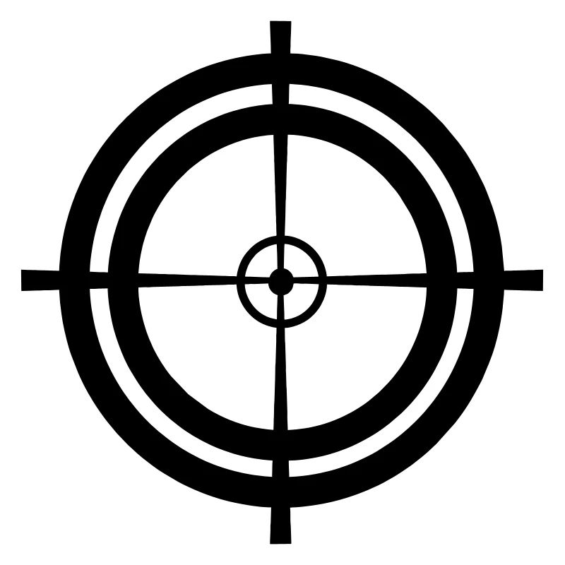 Rose target visor sniper