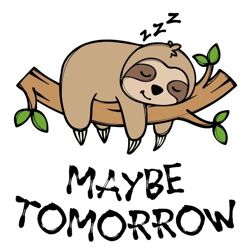 Animal Statement Sloth Jungle Lazy Sleeping