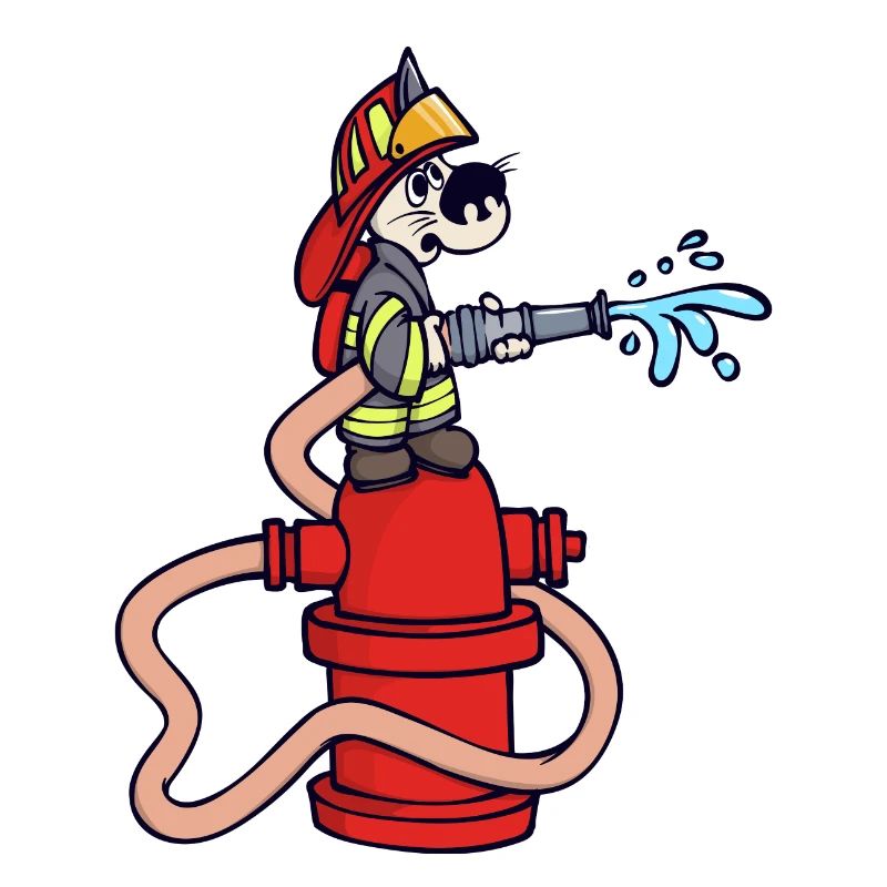 Firefighter Fire Hose Fire Brigade Fire