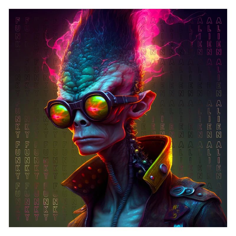 Funky alien 01