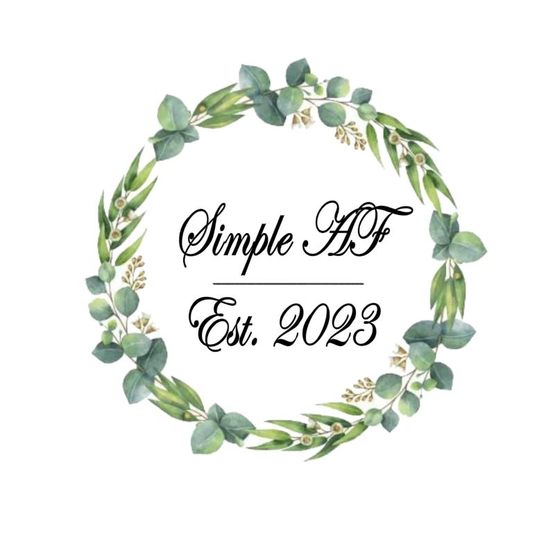 Flower Circle Print par Simple.AF