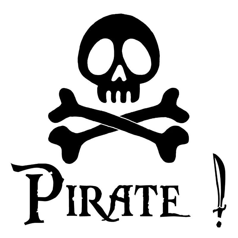 Pirat! (schwarz)