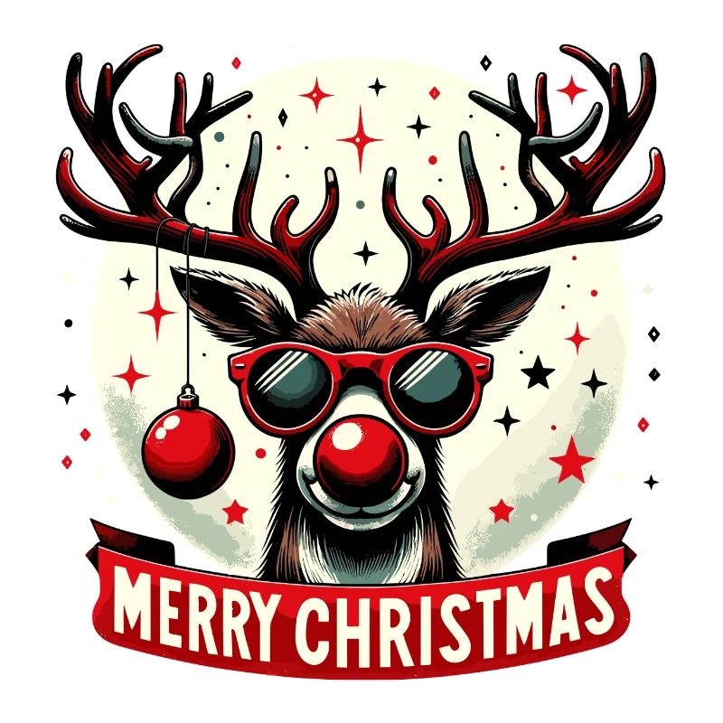 Rentier-Weihnachtsspaß - Original Pullover