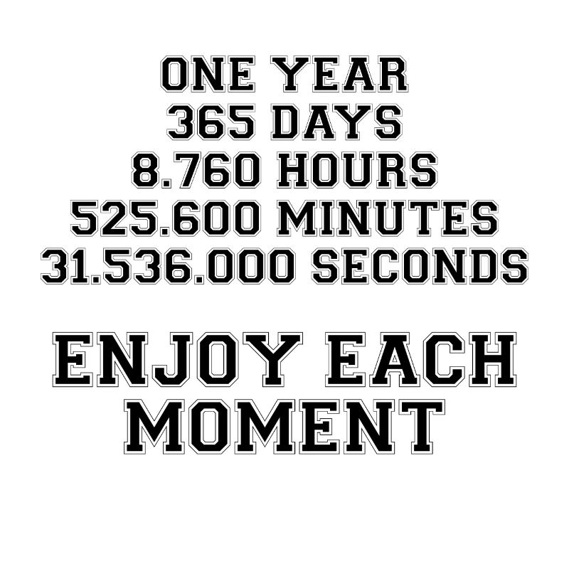 Profitez de l’instant. Le temps comme élément de la vie.