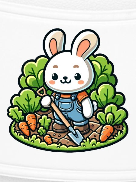Erntetrichter: Der Gartenhase