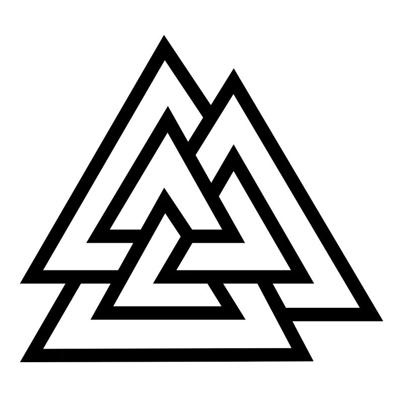Valknut schwarz