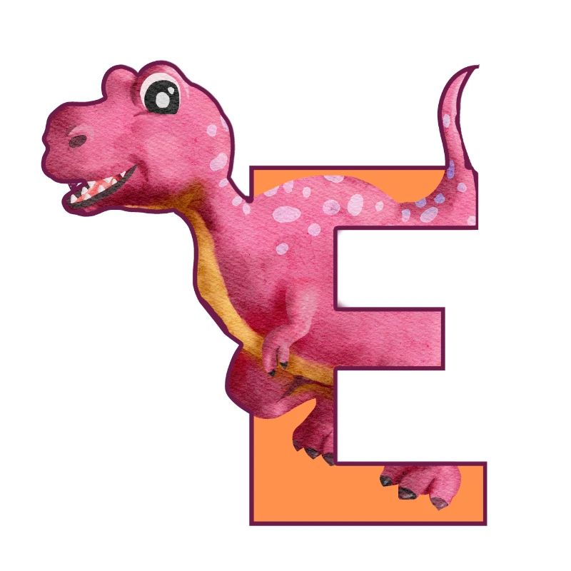 E - DINOSAUR, customizable