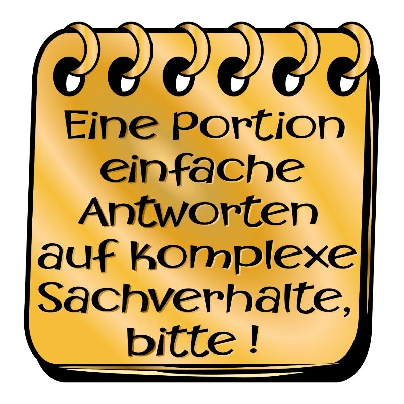 KOMPLEXE SACHVERHALTE