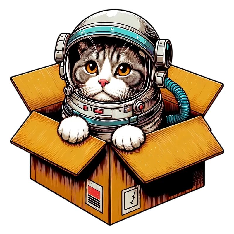 Astronaut Cat