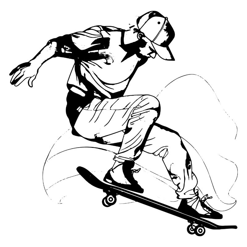 Skateboarding