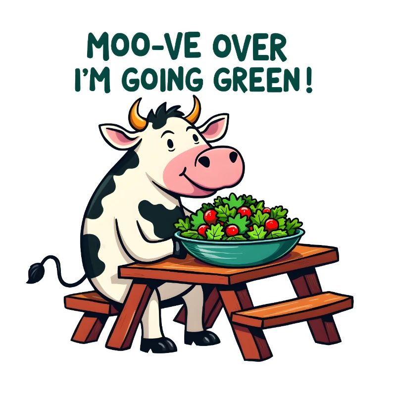 Moo-ve Over, I’m Going Green!