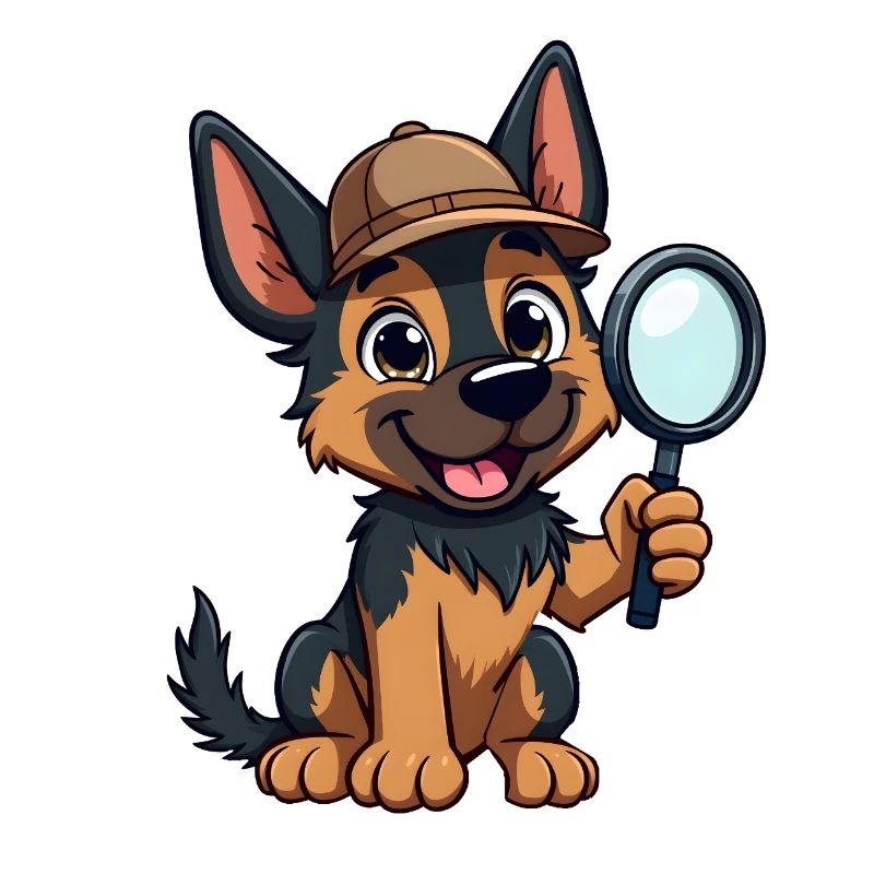 Deutscher Schäferhund Offizier