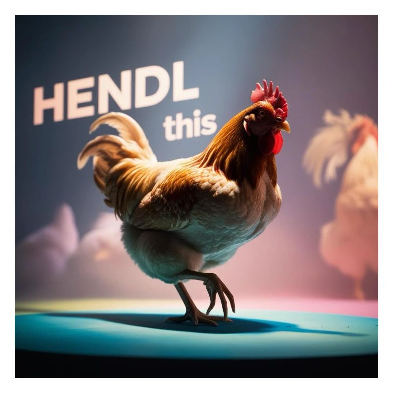 Cool chicken "Hendl this"