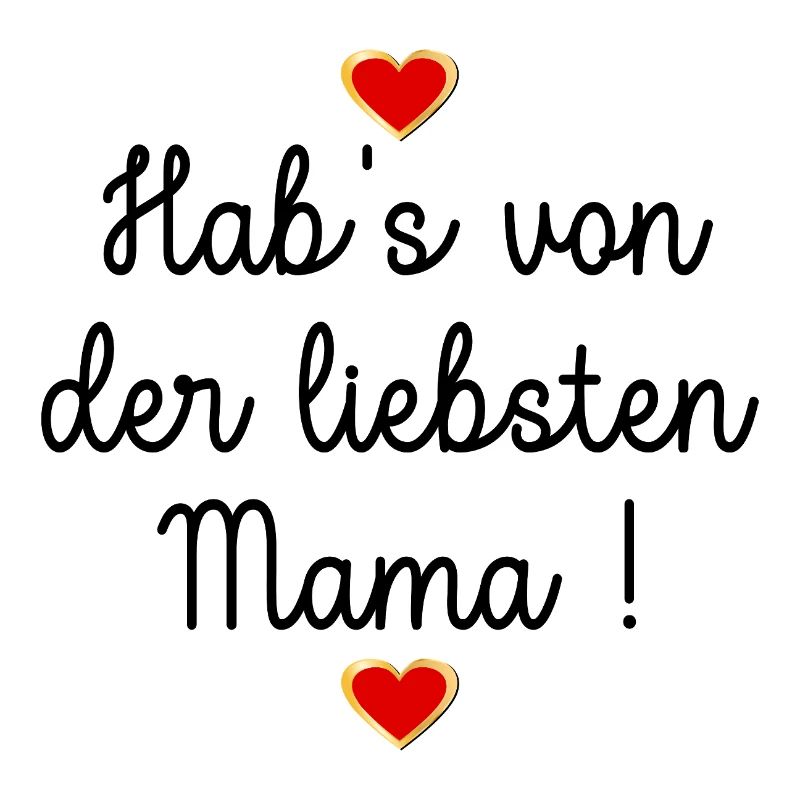 MUTTERTAG MAMA BESTE MUTTER HERZ