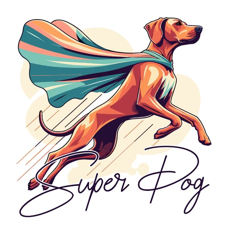 Super Dog Rhodesian Ridgeback RR Ridgie Gift