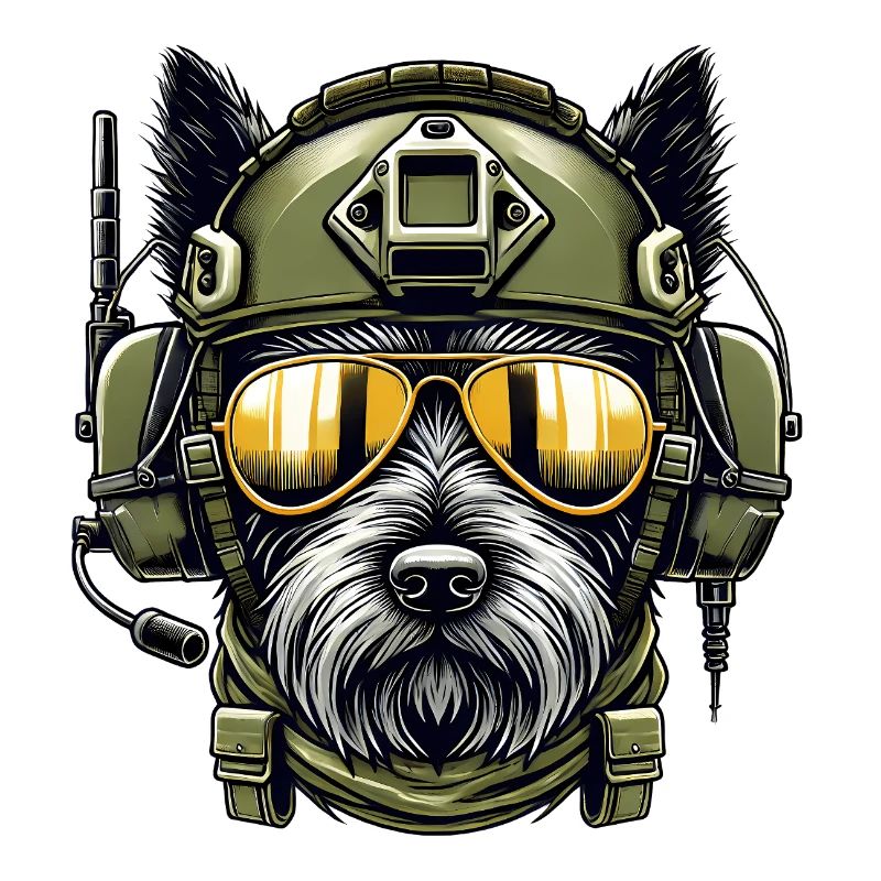Terrier écossais Conception militaire