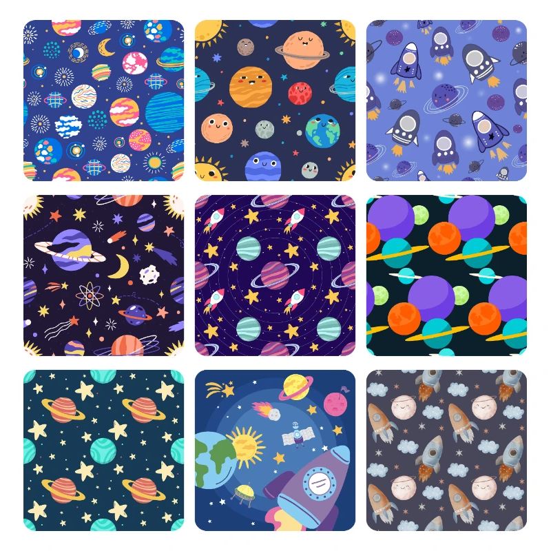 Kindliche kosmische Designs