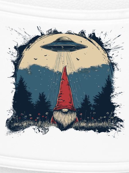 Gartenzwerg und UFO