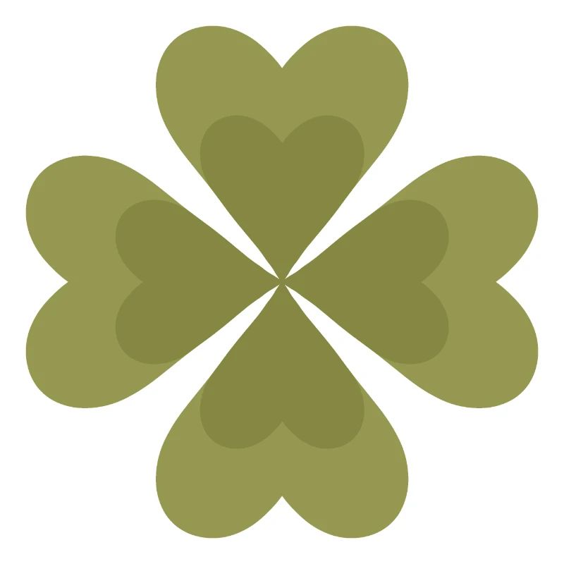Four-Leaf Clover Pattern Design