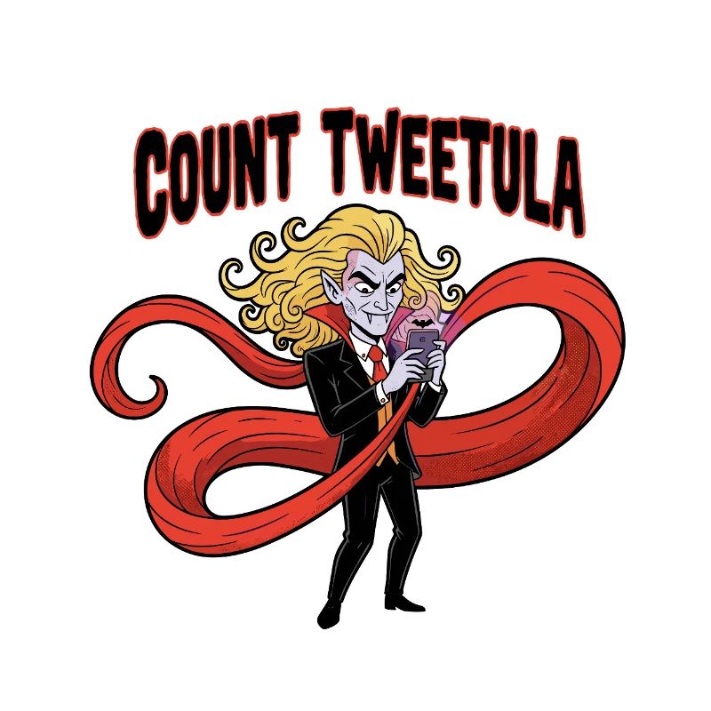 Vampir Twisted Meme Design