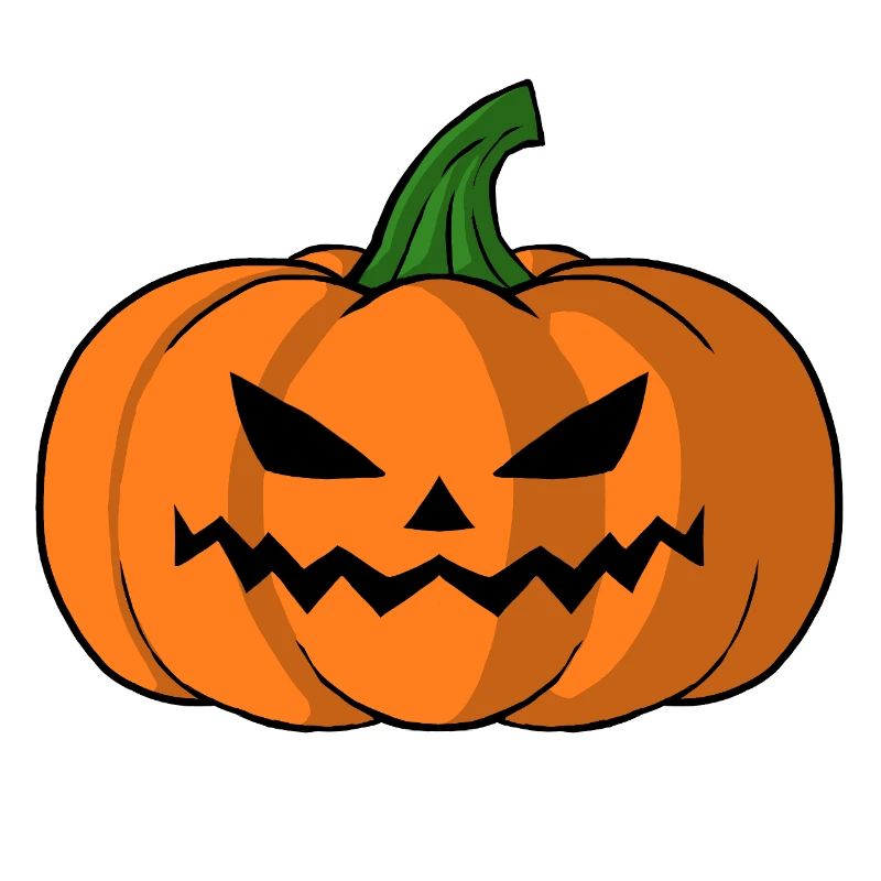 Bold Jack O Lantern Pumpkin