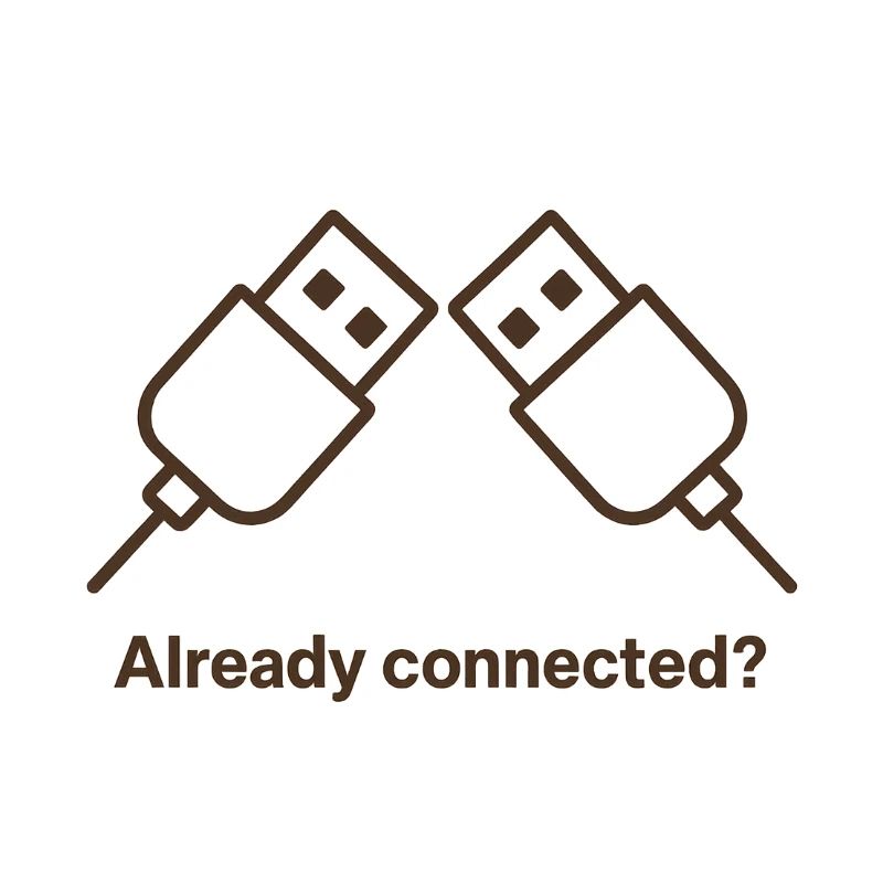 already connected