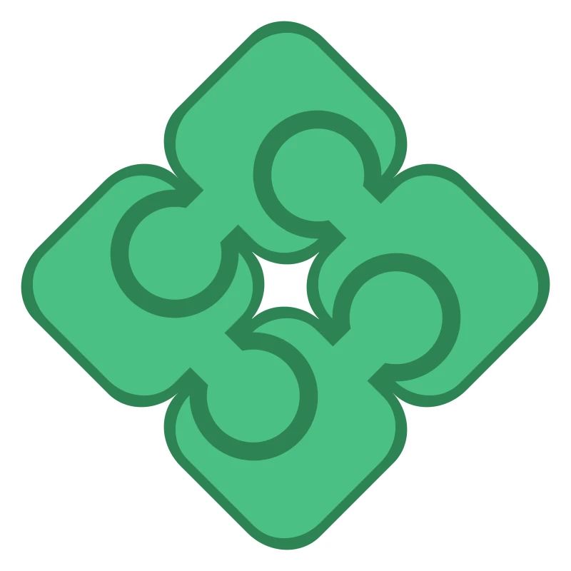 Interlocking Clover Motif