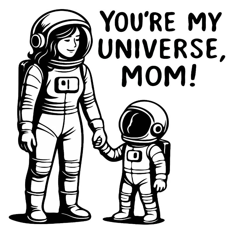 Kosmische Bindung Mutter und Kind