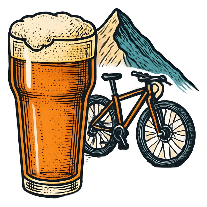 Bierfahrt auf Alpenpfad